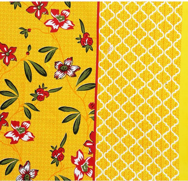 100%_Cotton_Printed_Single_Bedsheet_(Yellow)
